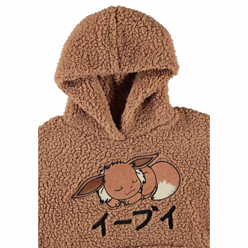 Pokémon - Eevee Teddy Sweat à capuche - Marron